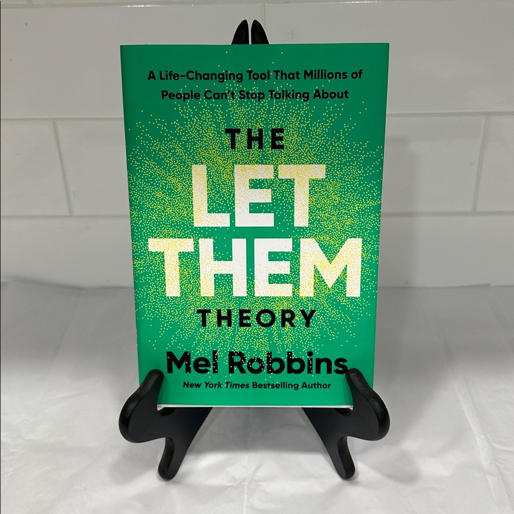 Mel Robbins hard cover “Let Them.” Never used.
